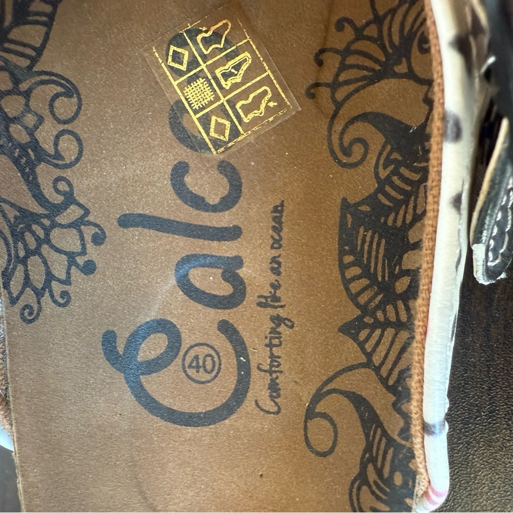 Calceo womens slip on “clog” NWOT size 40 - Picture 5 of 6